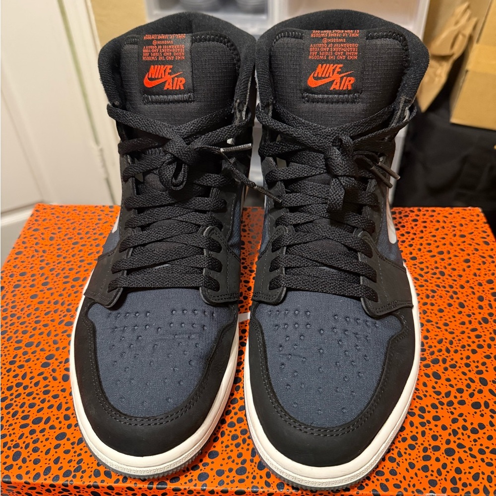 Air Jordan 1 High Element GORE-TEX 'Black Particle Grey' Men’s Size 12 - Picture 4 of 7